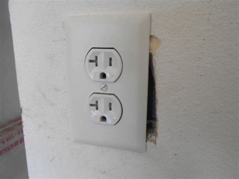 gap around electrical box|What is the maximum gap allowed around a receptacle outlet box .